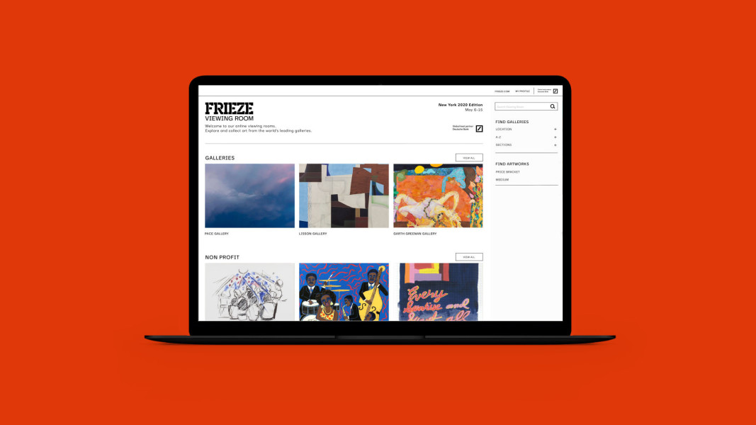 Арт-ярмарка Frieze New York проходит онлайн Арт-ярмарка Frieze New York проходит онлайн